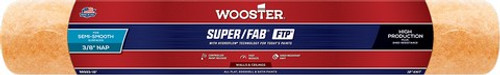 Wooster RR923 18" x 3/8" Nap Super/Fab FTP Roller Cover