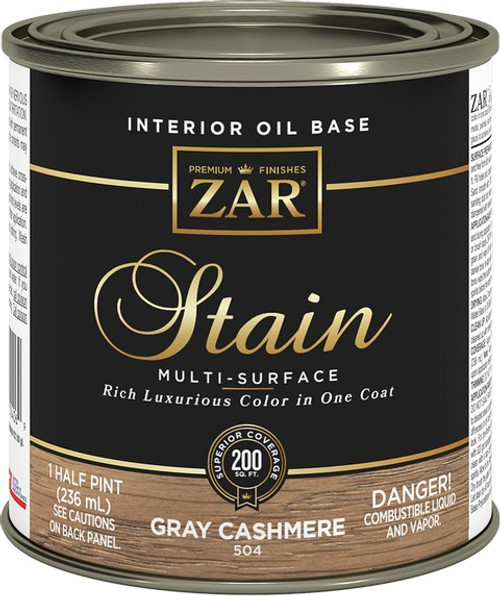 ZAR 50406 .5Pt Gray Cashmere Wood Stain