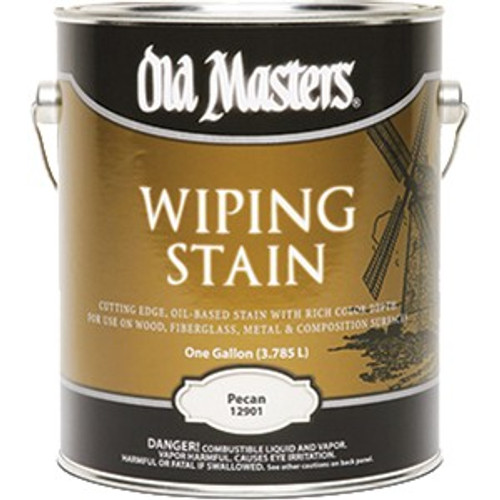 Old Masters 12901 1G Pecan Wiping Stain Classics 240 VOC