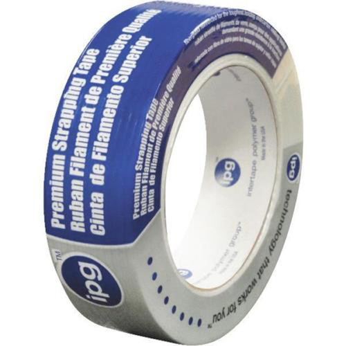 1.41" x 60.1 Yds Intertape 9717 Strapping Tape Premium Reinforced