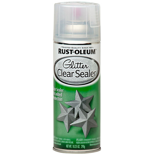 10.25 Oz Rust-Oleum 267736 Clear Specialty Glitter Finish Spray Paint