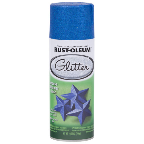 10.25 Oz Rust-Oleum 299425 Royal Blue Specialty Glitter Finish Spray Paint
