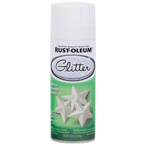 10.25 Oz Rust-Oleum 299426 Pearl White Specialty Glitter Spray Paint