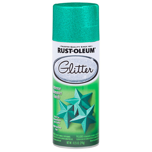 10.25 Oz Rust-Oleum 302573 Turquoise Specialty Glitter Finish Spray Paint