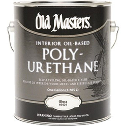 Old Masters 49401 1G Gloss Oil Based Polyurethane 450 VOC