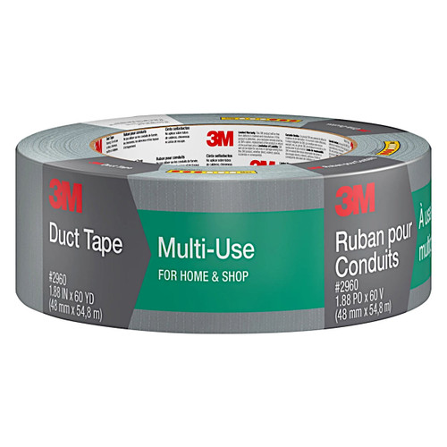 3M 2960-A 1.88" x 60yd (48mm) Multi-Use Duct Tape