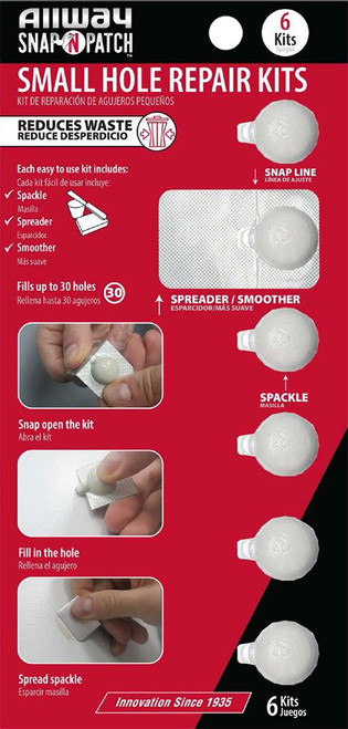 Allway SNP6 Small Hole Repair Kit