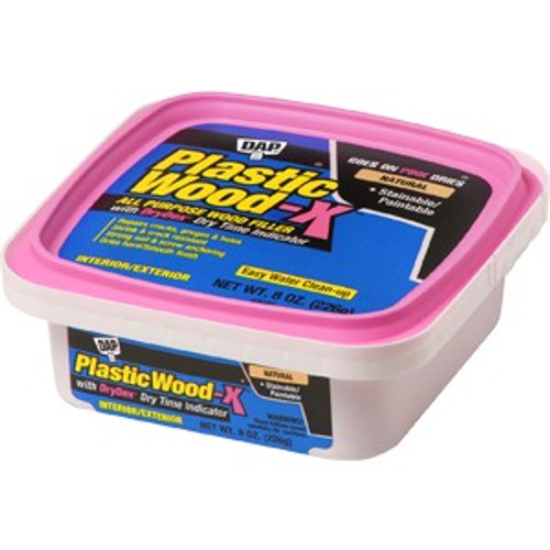 DAP 00541 .5pt Natural Plastic Wood-X All Purpose Wood Filler w/Drydex