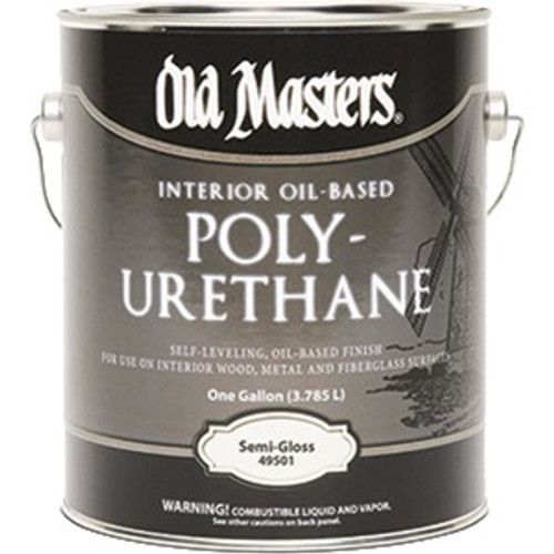 Old Masters 49501 1G Semi Gloss Oil Based Polyurethane 450 VOC