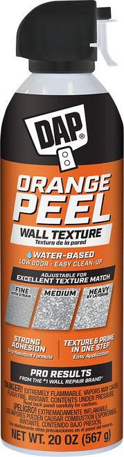 DAP 50015 20oz Orange Peel Water Base Spray Texture
