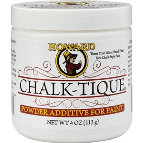 Howard CA0004 4oz Chalk-Tique Powder Additive For Paint