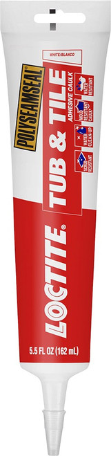 Loctite 1935990 5.5oz White 2 In 1 Paintable Tub & Tile Sealant 12pk New Polyseamseal 2138420