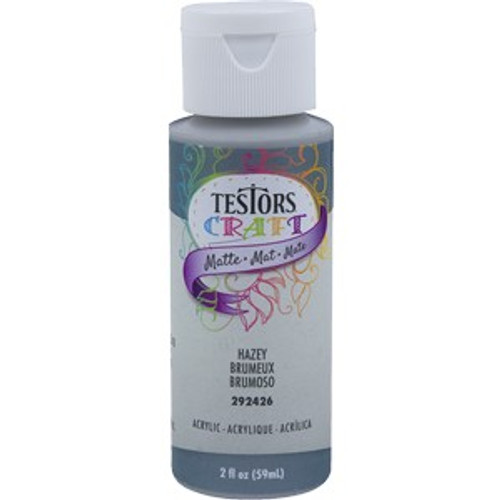 Testors Craft 292426A 2 Oz. Hazey Matte Acrylic Paint