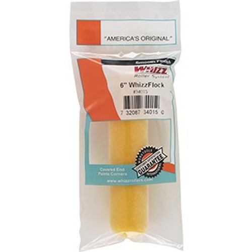 Whizz 34015 6" Orange Flock Mini Roller
