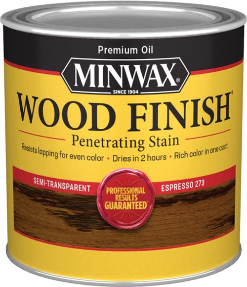 Minwax 22763 1/2pt Espresso Semi-Transparent 273 Stain