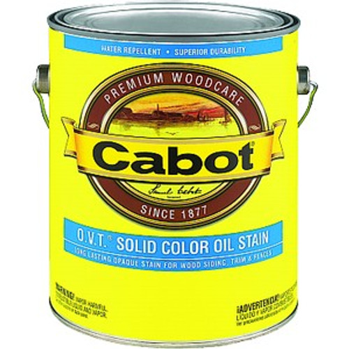 Cabot 6507 1gal Deep-Base O.V.T. Solid Oil Stain