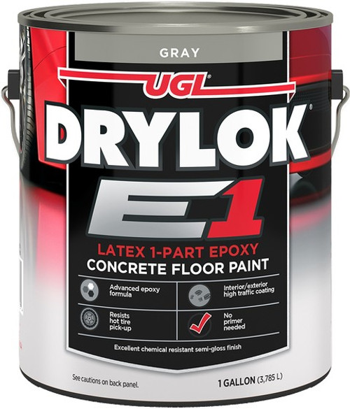 UGL Drylok 23713 1G Gray E1 Epoxy Floor Paint