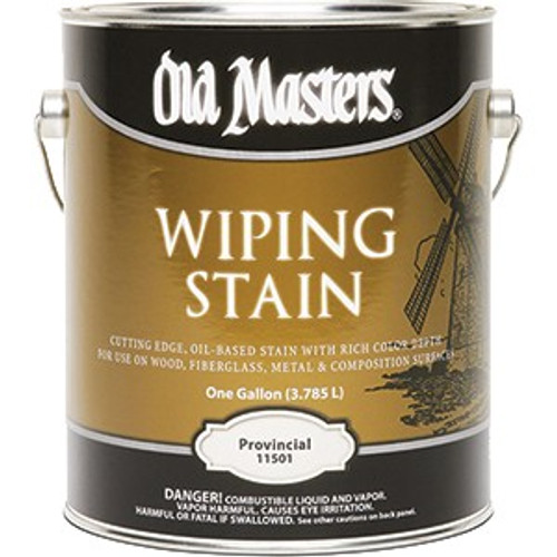 Old Masters 11501 1G Provincial Wiping Stain 240 VOC