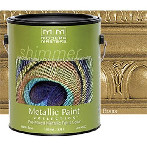 Modern Masters ME289GAL 1G Brass Metallic Paint