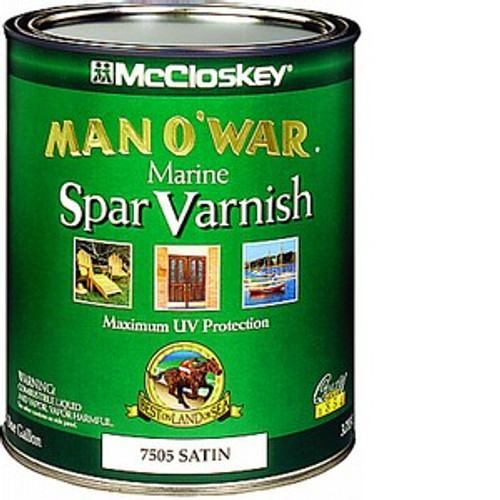 McCloskey 80-7505 1G Satin Man-O-War Spar Varnish 450 VOC