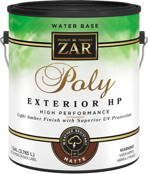 Zar 34913 1G Matte Poly High Performance Ext WB