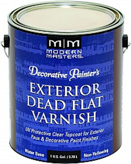 Modern Masters DP612 1G Dead Flat Varnish Exterior Clear Top Coat
