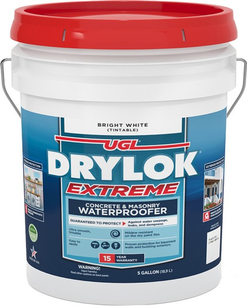 Drylok 28615 5gal White Extreme Concrete  Masonry Waterproofer