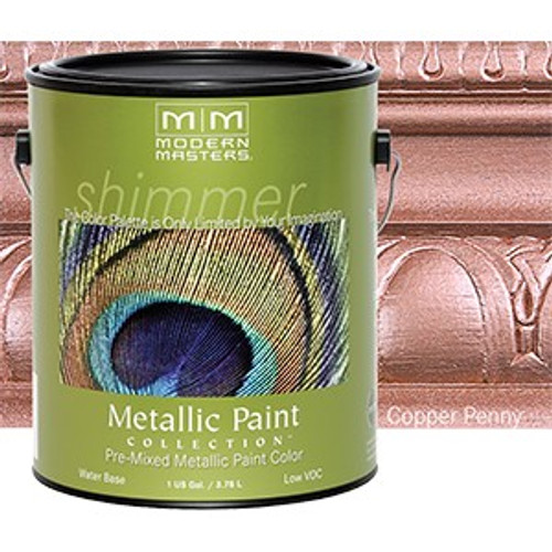 Modern Masters ME579GAL 1G Copper Penny Metallic Paint