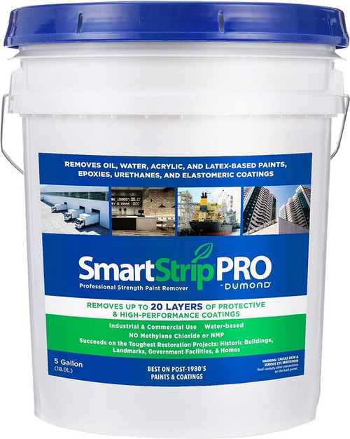 Dumond 3350 5gal Smart Strip Pro Professional Strength & Industrial Paint Remover -