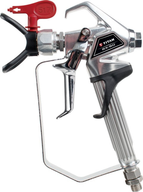 Titan 538006 RX-80 Two-Finger Airless Paint Spray Gun w/TR1 Tip