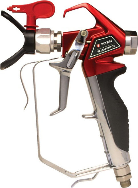 Titan 538020 RX-PRO Airless Paint Spray Gun w/Two & Four Finger Grips Plus TR1 Tip