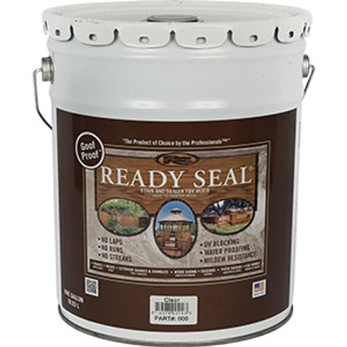 Ready Seal 500 5G Clear Stain & Sealer for Wood