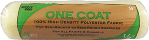 Merit Pro 00101 9" One Coat 1/2" Nap Roller Cover