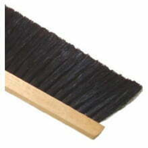 Black Poly Floor Brush - Wood Block