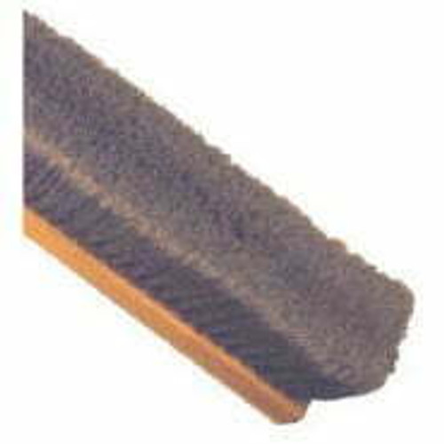 Flagged Gray Poly Floor Broom â€“ Wood