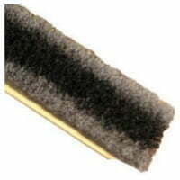 Flagged Gray Poly Outer Rows, Black Plastic Inner Rows - Floor Broom