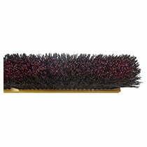 Brown Poly Outer Rows / Heavy Maroon Poly Center Rows