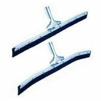 Traditional Rubber Floor Squeegee â€“ Straight Frame