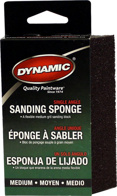 Dynamic AG692615 Medium/Medium Single Angle Sanding Sponge