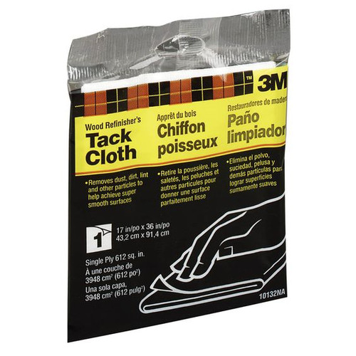 17" x 36" 3M 10132 Wood Refinisher's Tack Cloth