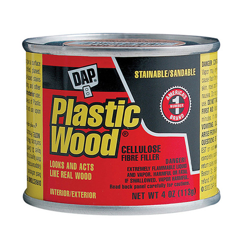 4 Oz Dap 21412 White Plastic Wood Solvent Based Wood Filler