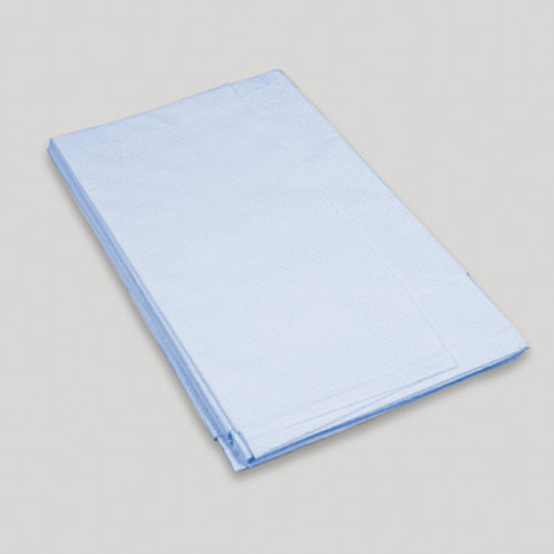 Drape Sheets (Blue PMS 2727) Poly / Tissue 2ply, 40 x 90, 50/cs