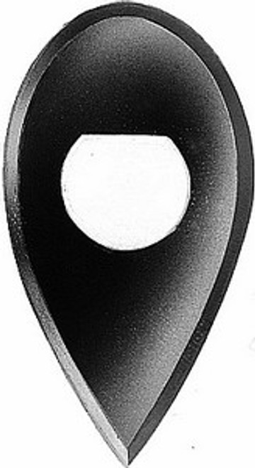 Hyde 10410 2" x 1" Teardrop Replacement Blade For 10400 Molding Scraper