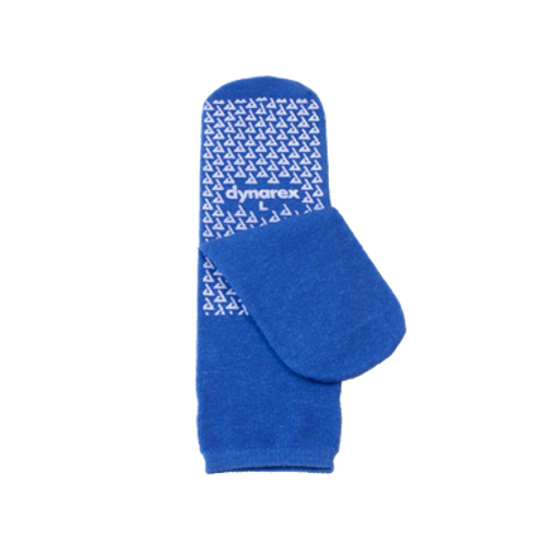 Slipper Socks, Large, Dark Blue, 48/Cs