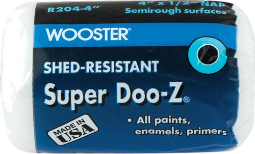 Wooster R204 4" Super Doo-Z 1/2" Nap Roller Cover