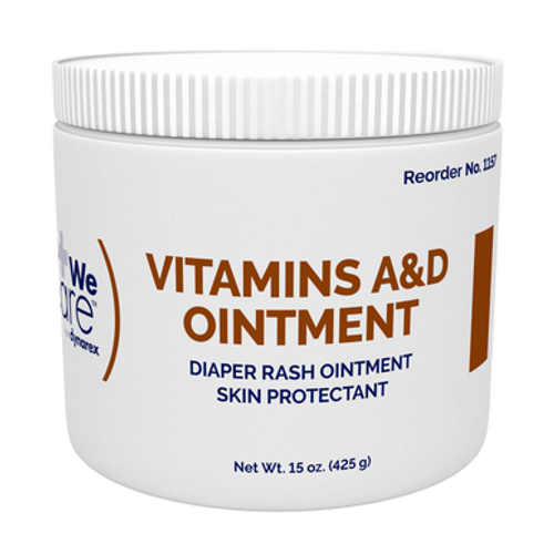 Vitamins A&D Ointment, 15 oz jar, 12/Cs