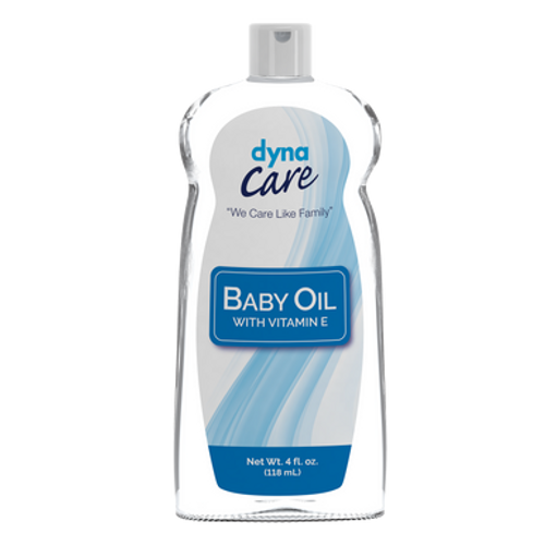 Baby Oil, 4 fl oz (118ml) Bottle, 48/Cs