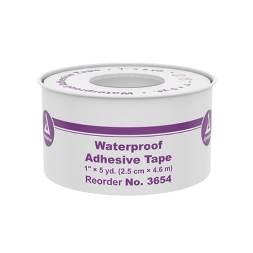 Waterproof Adhesive Tape, 1" x 5yds, 48/Cs