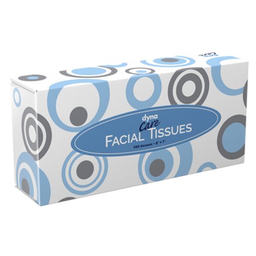 Facial Tissues, 8" x 7", 30/100/Cs