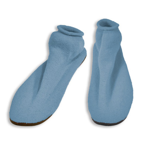 Non Skid Slippers, M, Sky Blue, 12/Cs